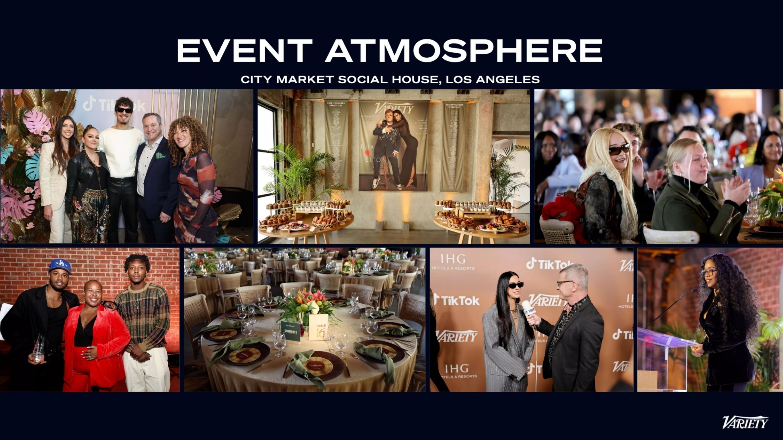 Event atmosphere at Variety Hitmakers 2022